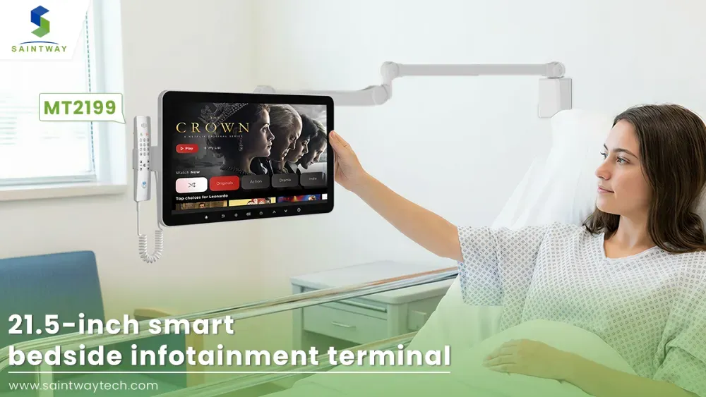 mt2199 21.5 inch smartbedside infotainment terminal